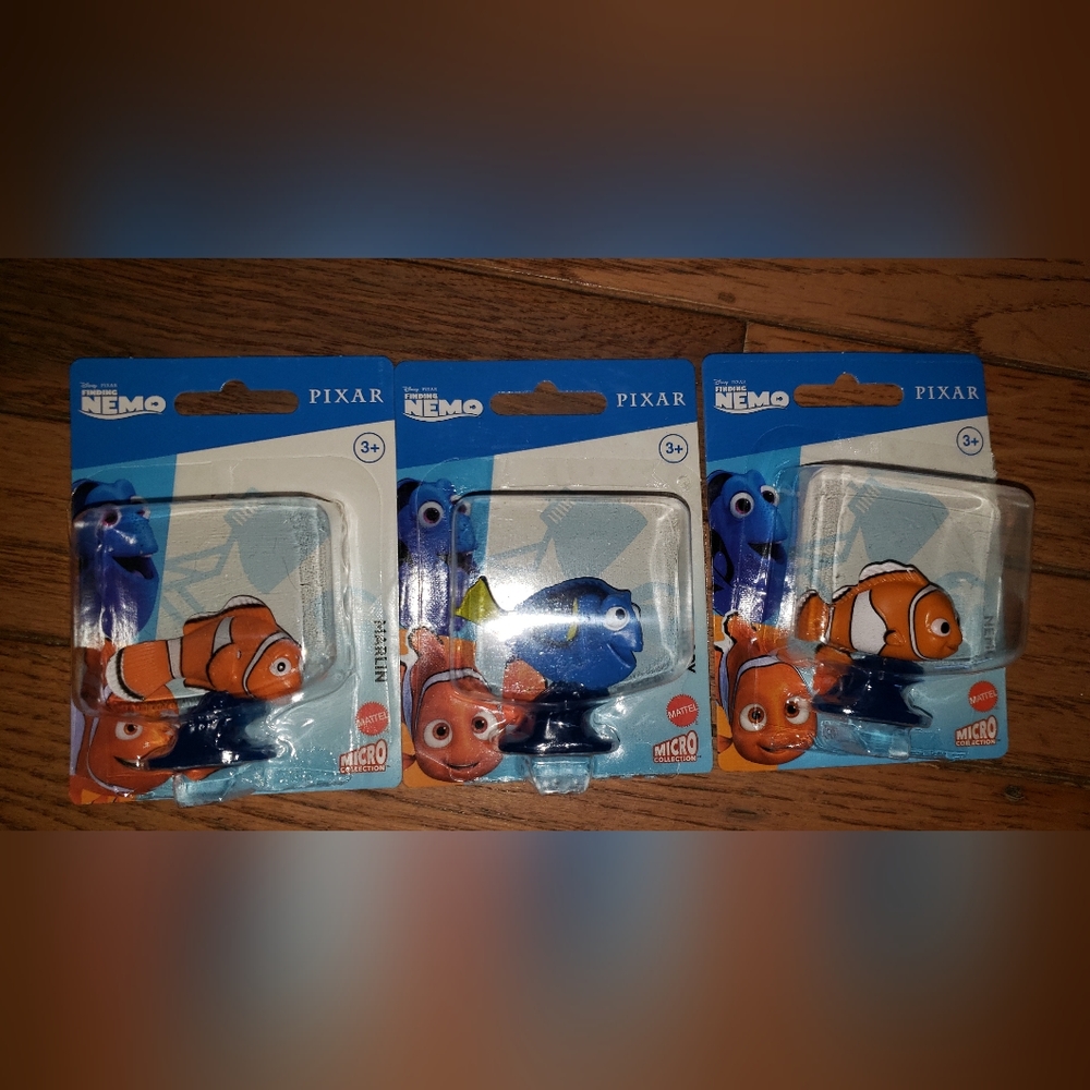 BNIB Disney Pixar Finding Nemo Mattel Micro Collection